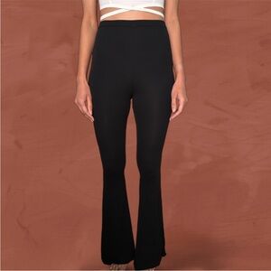 MAGDA BUTRYM JERSEY FLARED PANTS